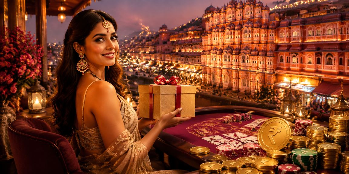 Traditional Indian Andar Bahar gameplay concept with rupee currency